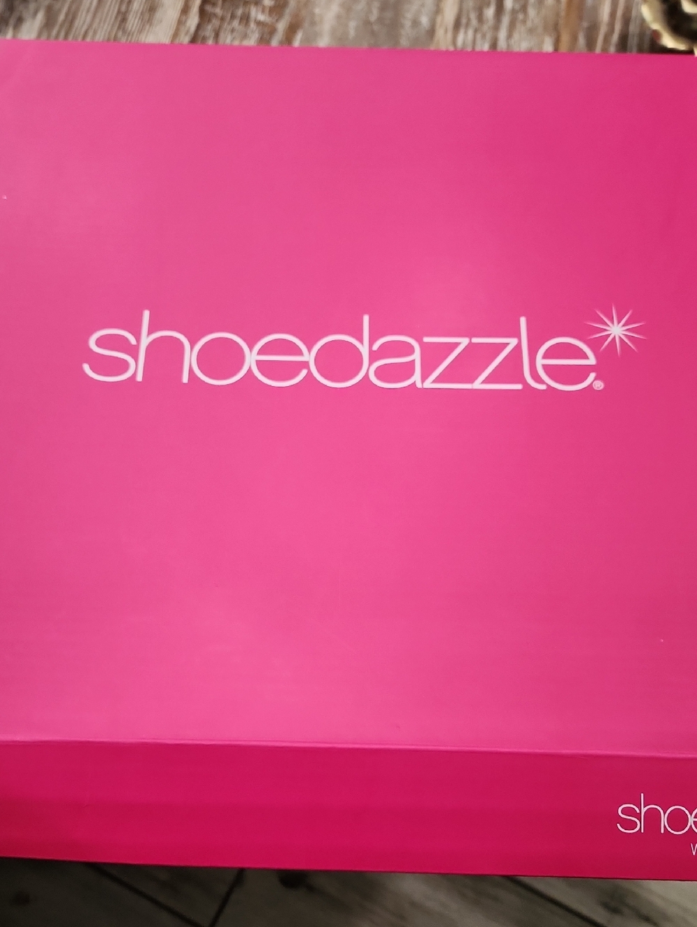 Shoedazzle Pink Shoe Box